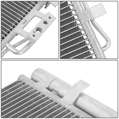 Factory Style Aluminum A/C Condenser <BR>10-12 Hyundai Santa Fe, 11-15 Kia Sorento