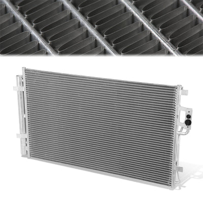 Factory Style Aluminum A/C Condenser <BR>10-12 Hyundai Santa Fe, 11-15 Kia Sorento