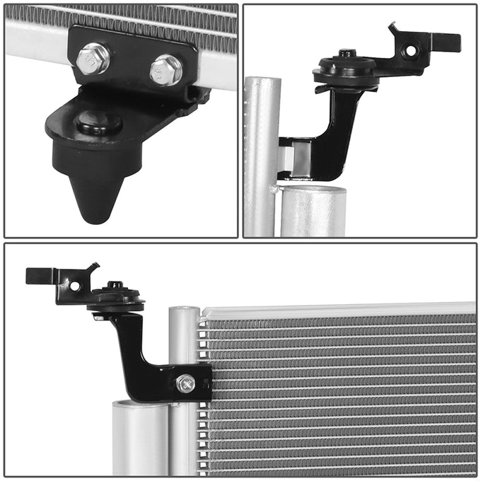 Factory Style Aluminum A/C Condenser <BR>10-14 Subaru Legacy, Outback