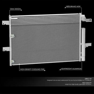 Factory Style A/C Condenser <BR> 11-14 Ford Edge, 11-15 Lincoln MKX