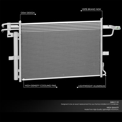 Factory Style A/C Condenser <BR> 11-19 Ford Explorer