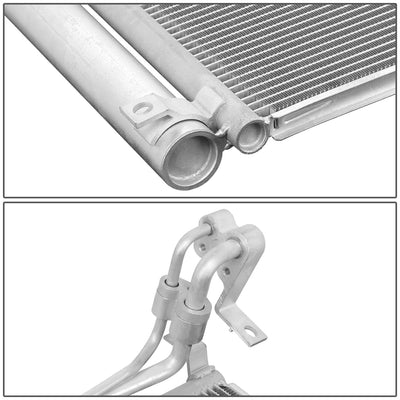 Factory Style Aluminum A/C Condenser <BR>10-12 Hyundai Genesis Coupe 3.8L