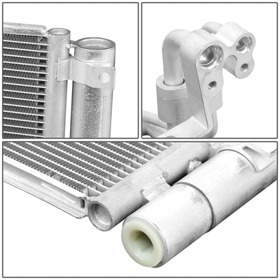 Factory Style Aluminum A/C Condenser <BR>10-12 Hyundai Genesis Coupe 3.8L