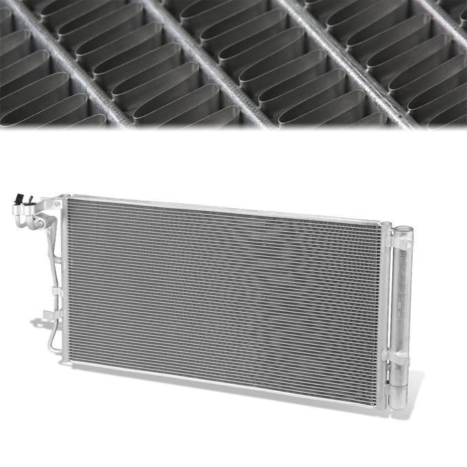 Factory Style Aluminum A/C Condenser <BR>10-12 Hyundai Genesis Coupe 3.8L