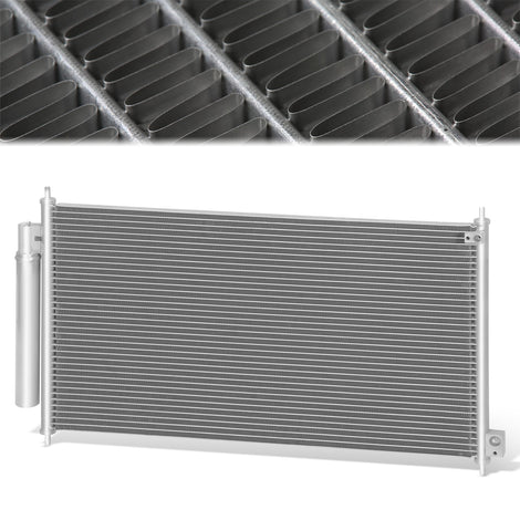 Factory Style A/C Condenser <br> 17-20 Acura ILX,Honda Civic
