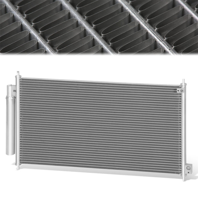Factory Style A/C Condenser <br> 17-20 Acura ILX,Honda Civic