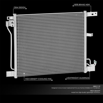 Factory Style A/C Condenser <BR> 11-17 Nissan Juke