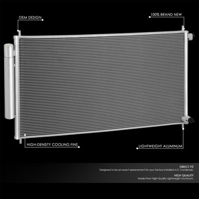 Factory Style A/C Condenser <br> 12-16 Honda CR-V