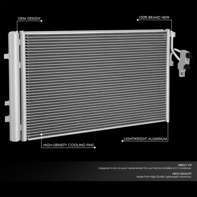 Factory Style A/C Condenser <br> 11-17 BMW X3,X4