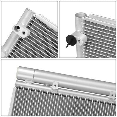 Factory Style Aluminum A/C Condenser <BR>13-16 Scion FR-S, 13-21 Subaru BRZ, 17-21 Toyota 86