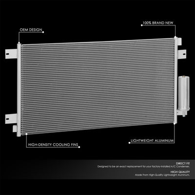 Factory Style A/C Condenser <BR> 12-21 Nissan NV1500 NV2500 NV3500