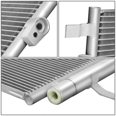 Factory Style Aluminum A/C Condenser <BR>13-20 Ford Fusion, 13-16 Lincoln MKZ 2.5L