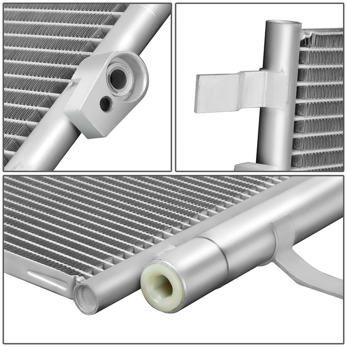 Factory Style Aluminum A/C Condenser <BR>13-20 Ford Fusion, 13-16 Lincoln MKZ 2.5L