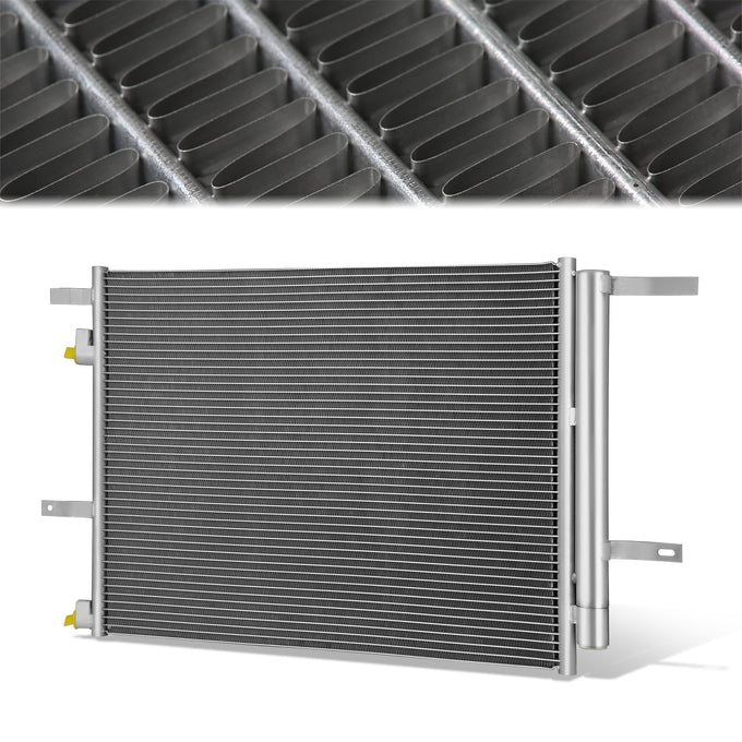 Factory Style Aluminum A/C Condenser <BR>13-20 Ford Fusion, 13-16 Lincoln MKZ 2.5L