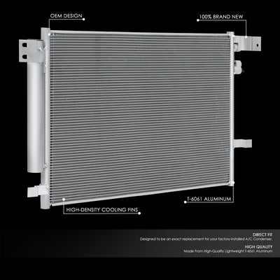 Factory Style A/C Condenser <BR>13-15 Cadillac ATS, 14-15 CTS