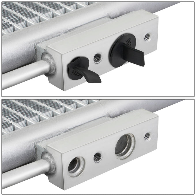 Factory Style Aluminum A/C Condenser <BR>14-18 Hyundai Santa Fe Sport