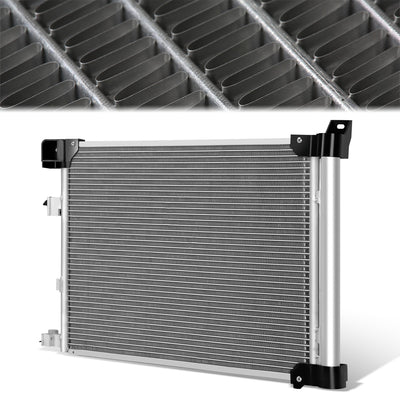 Factory Style Aluminum A/C Condenser <BR>13-19 Nissan Sentra