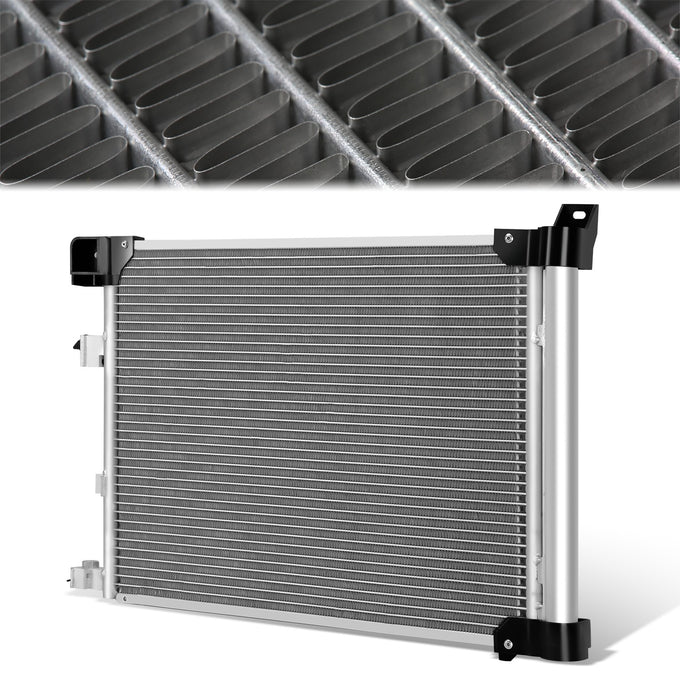 Factory Style Aluminum A/C Condenser <BR>13-19 Nissan Sentra