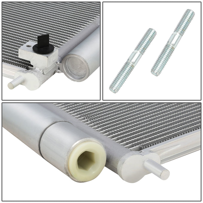 Factory Style Aluminum A/C Condenser <BR>14-17 Honda Accord