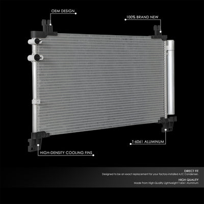 Factory Style A/C Condenser <BR>14-15 Lexus IS250/IS350