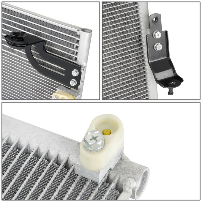 Factory Style Aluminum A/C Condenser <BR>10-11 Toyota Sequoia, 10-18 Tundra
