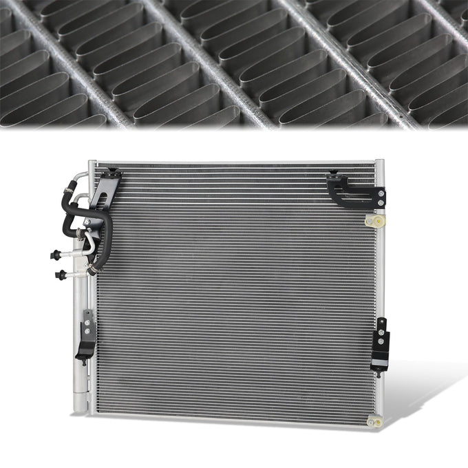 Factory Style Aluminum A/C Condenser <BR>10-11 Toyota Sequoia, 10-18 Tundra