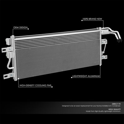Factory Style A/C Condenser <br> 13-19 Ford Explorer, Police Interceptor Utility