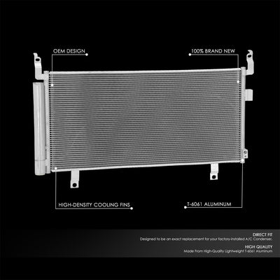 Factory Style A/C Condenser <BR> 14-18 Subaru Forester