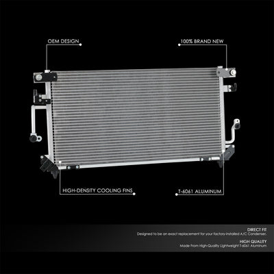 Factory Style Aluminum A/C Condenser <BR>96-97 Lexus LX450, 93-97 Toyota Land Cruiser