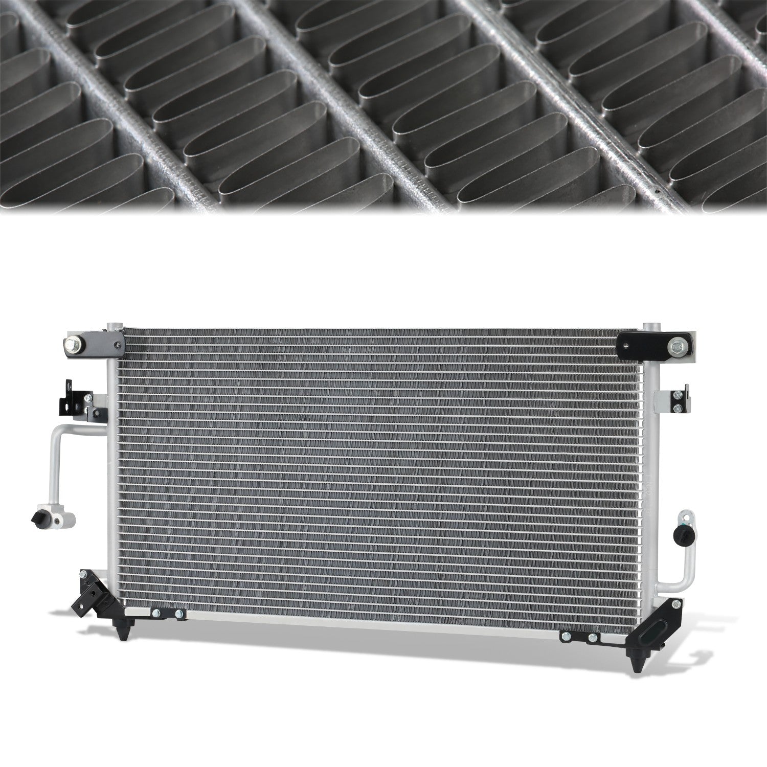 Factory Style Aluminum A/C Condenser <BR>96-97 Lexus LX450, 93-97 Toyota Land Cruiser