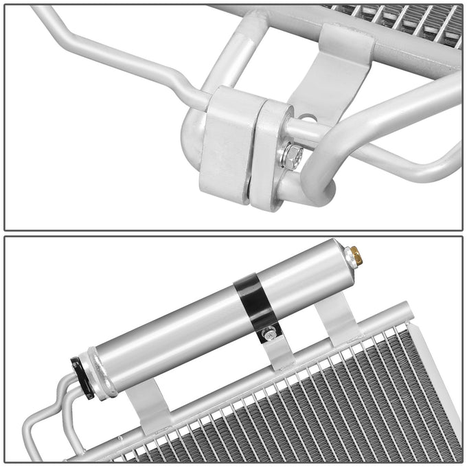 Factory Style Aluminum A/C Condenser <BR>13-22 Nissan Leaf