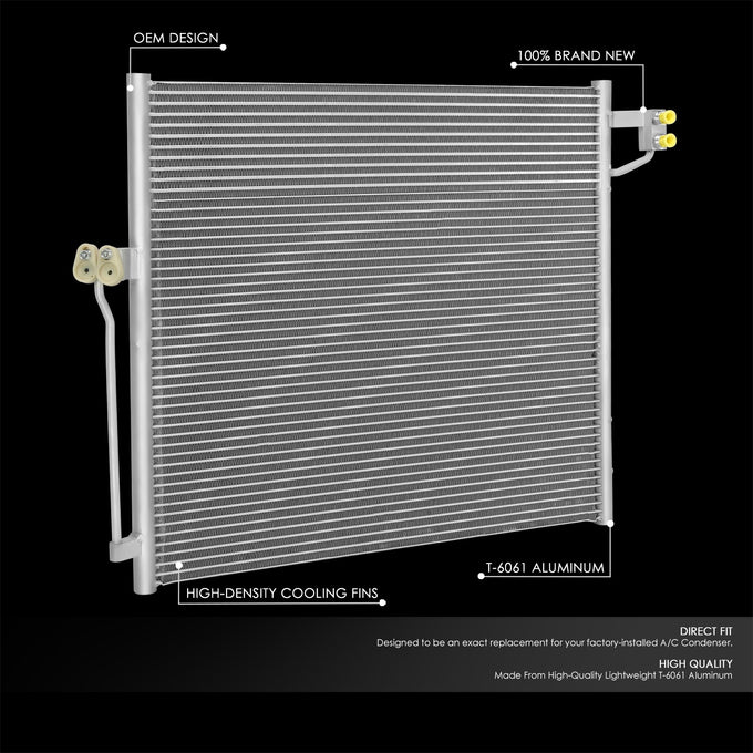 Factory Style Aluminum A/C Condenser <BR>13-19 Mercedes-Benz X164, W166, C292, X166,12-15 M-Class