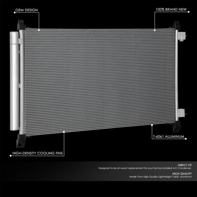 Factory Style A/C Condenser <BR>14-20 Nissan Rogue