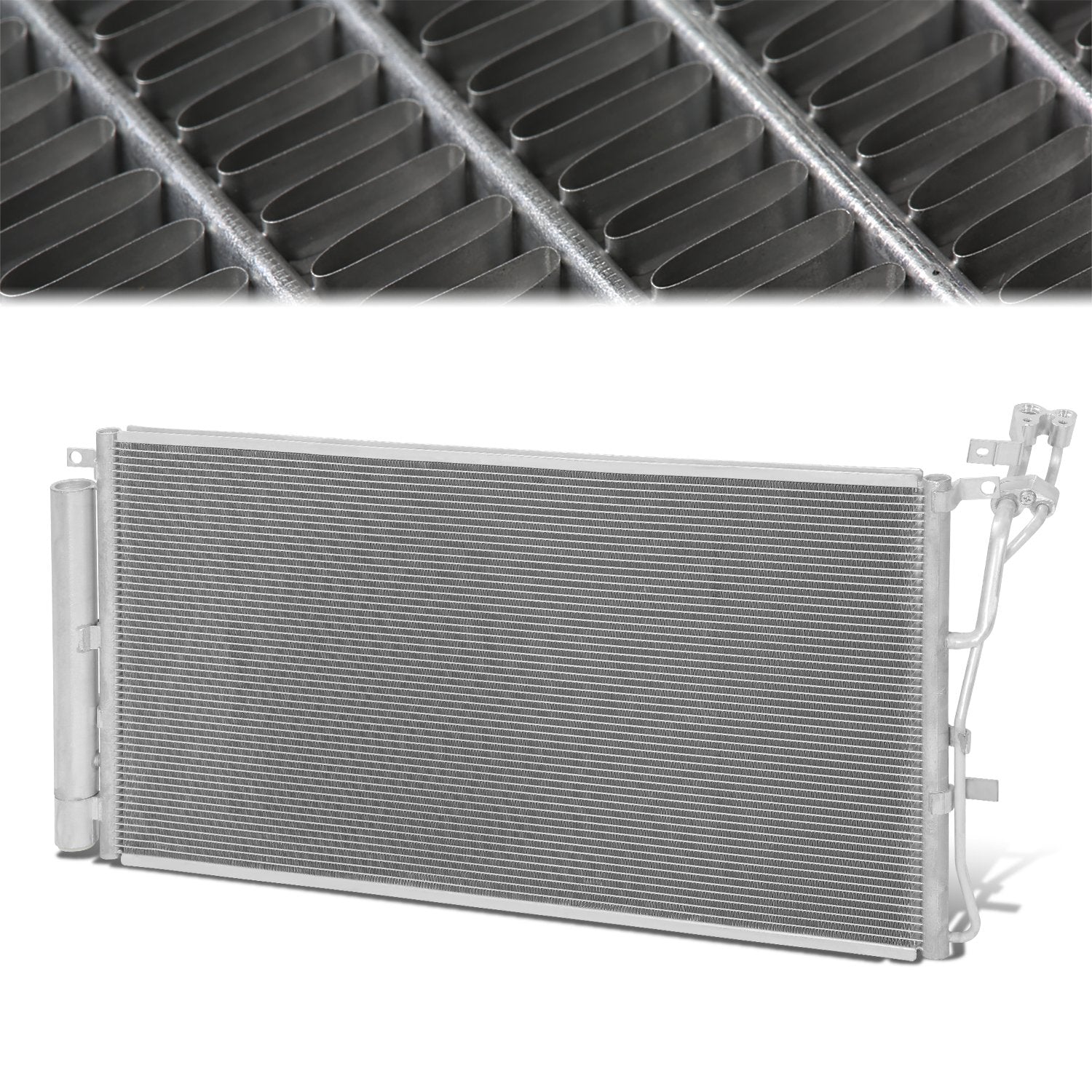 Factory Style A/C Condenser <BR> 13-16 Hyundai Genesis Coupe 3.8L