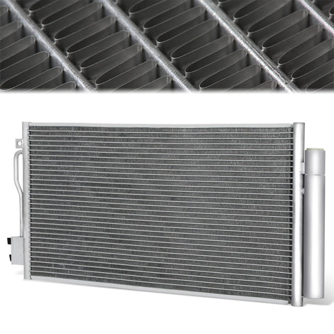 Factory Style A/C Condenser <BR>14-20 Fiat 500L