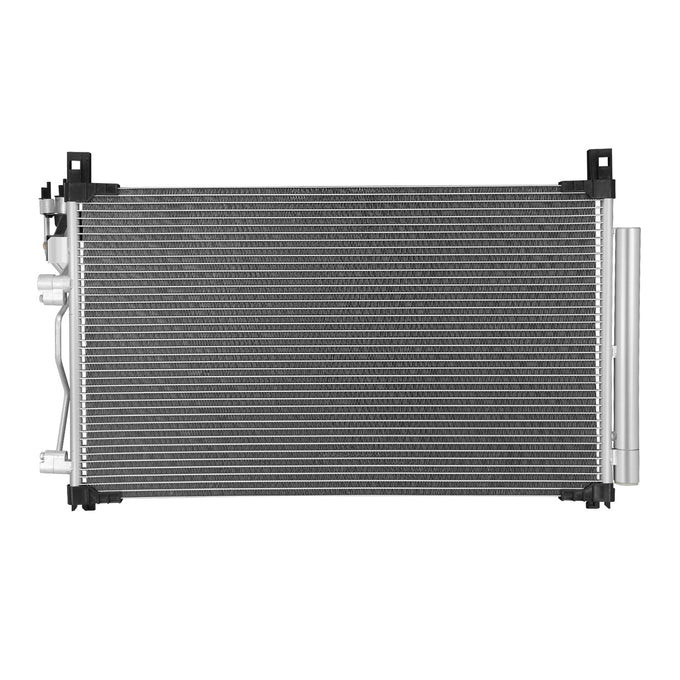 Factory Style Aluminum A/C Condenser <BR>15-19 Hyundai Sonata 2.4L
