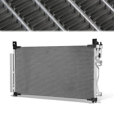 Factory Style Aluminum A/C Condenser <BR>15-19 Hyundai Sonata 2.4L