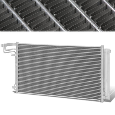 Factory Style A/C Condenser <BR> 17-19 Genesis G90, 15-16 Hyundai Genesis