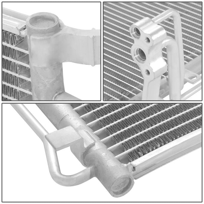 Factory Style A/C Condenser <BR> 17-19 Genesis G90, 15-16 Hyundai Genesis