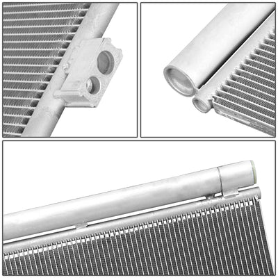 Factory Style Aluminum A/C Condenser <BR>14-20 Mercedes-Benz CLA45 AMG, 16-20 GLA45 AMG
