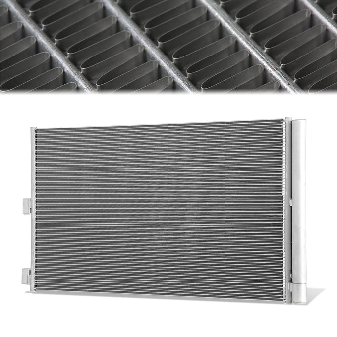 Factory Style Aluminum A/C Condenser <BR>14-20 Mercedes-Benz CLA45 AMG, 16-20 GLA45 AMG