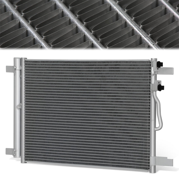 Factory Style A/C Condenser <BR>19-24 VW Arteon, Jetta, 2015 Golf /GTI