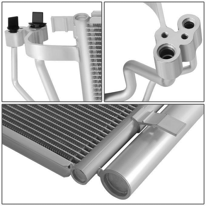 Factory Style A/C Condenser <BR>14-16 Hyundai Elantra, 16-17 GT, 15-18 Kia Forte/5