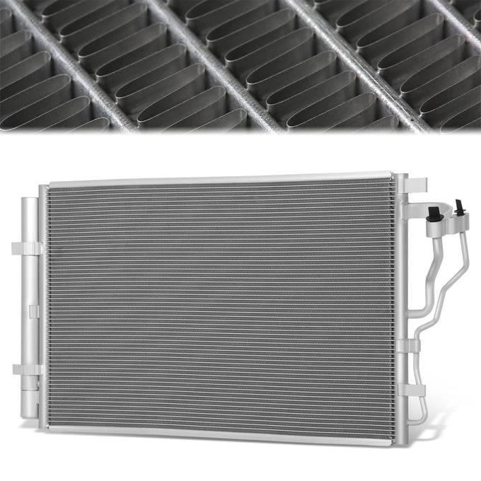 Factory Style A/C Condenser <BR>14-16 Hyundai Elantra, 16-17 GT, 15-18 Kia Forte/5