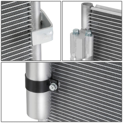Factory Style Aluminum A/C Condenser <BR>15-23 Ford Mustang 2.3L