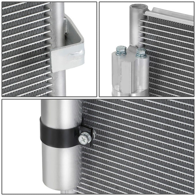 Factory Style Aluminum A/C Condenser <BR>15-23 Ford Mustang 2.3L