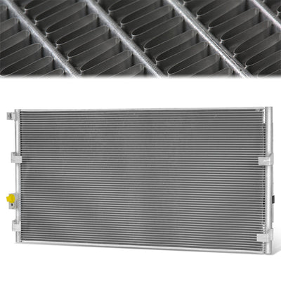 Factory Style Aluminum A/C Condenser <BR>15-23 Ford Mustang 2.3L