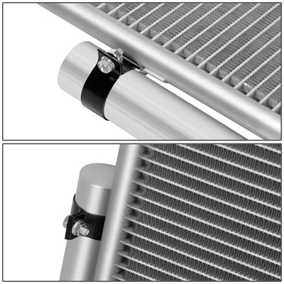 Factory Style Aluminum A/C Condenser <BR>15-23 Ford Mustang 3.7L