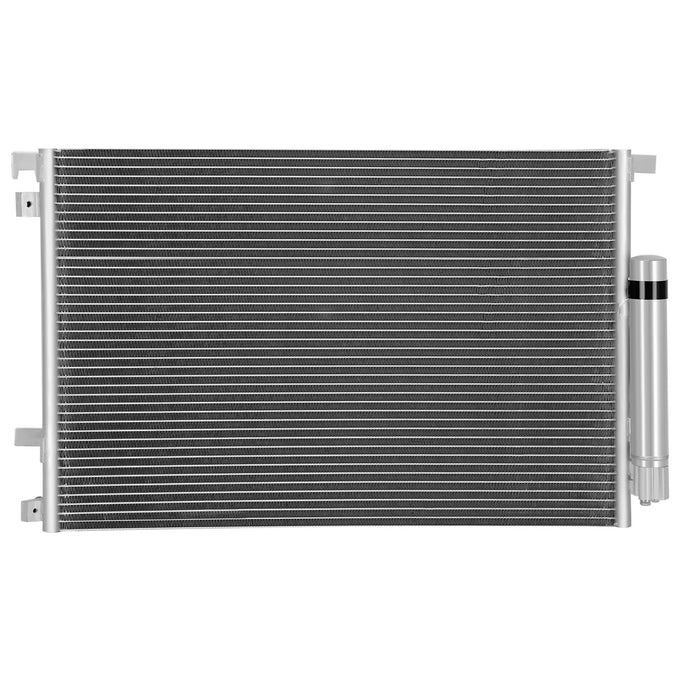 Factory Style Aluminum A/C Condenser <BR>15-23 Ford Mustang 3.7L