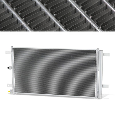 Factory Style Aluminum A/C Condenser <BR>18-24 Ford Expedition, 15-23 F-150, 18-23 Lincoln Navigator